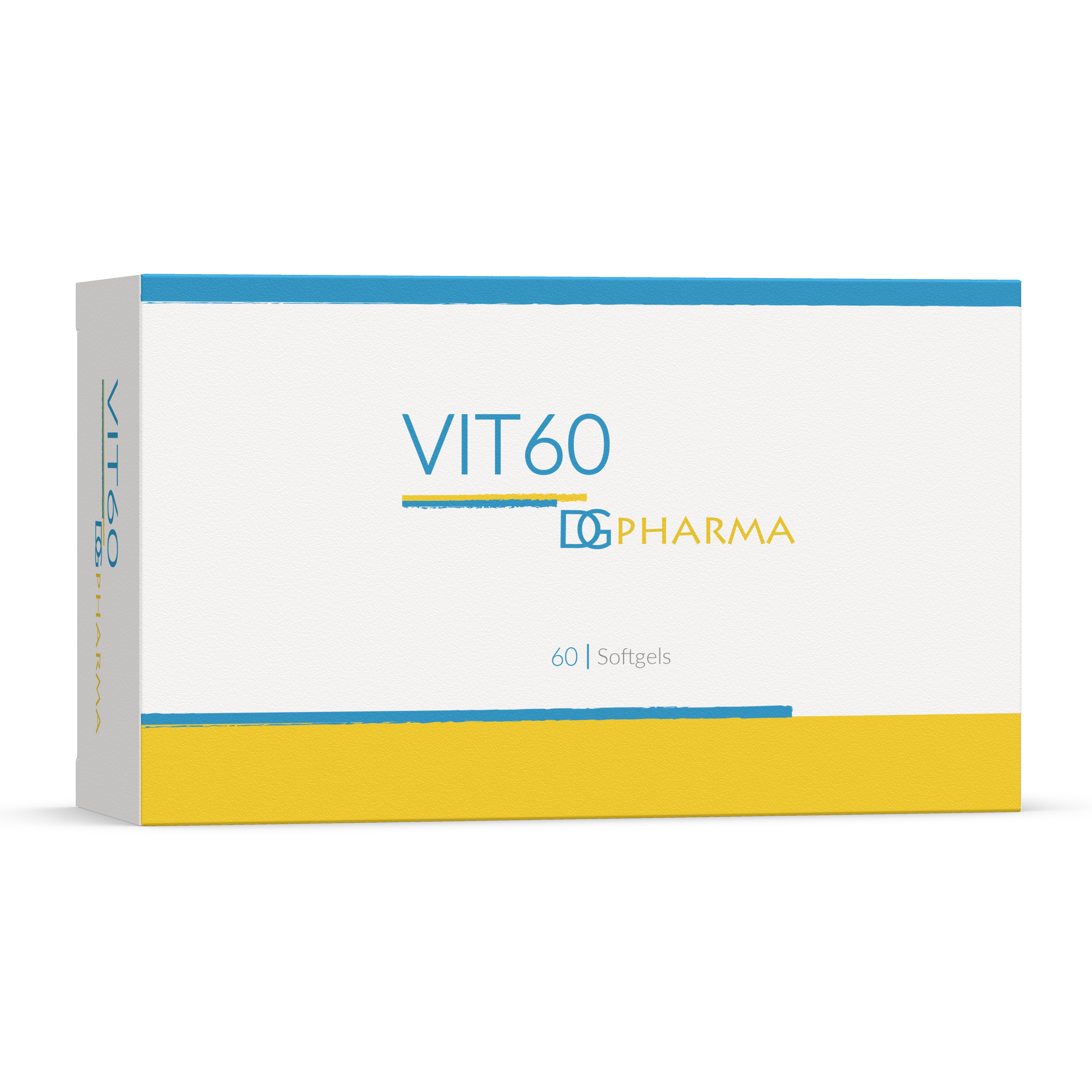 VIT60 - Vervangt VIT20 en bevat 60 softgels in plaats van 20 softgels